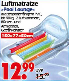Luftmatratze »Pool Lounge«