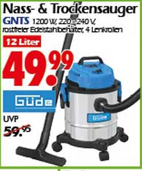 Nass- & Trockensauger GNTS 1200 W