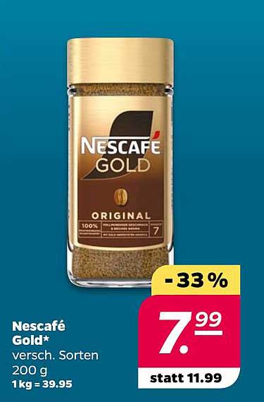 Nescafé Gold - Verschiedene Sorten, 200 g