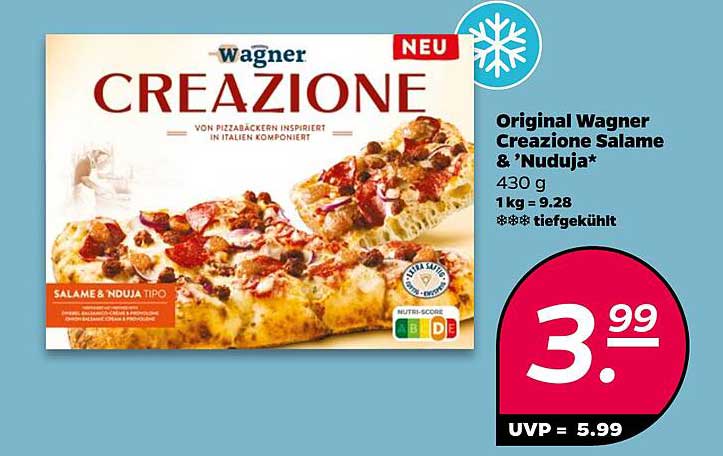 Original Wagner Creazione Salame & Nduja