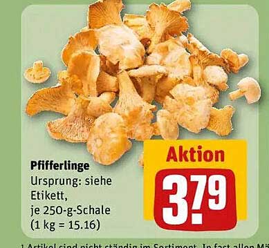 Pfifferlinge 250-g-Schale