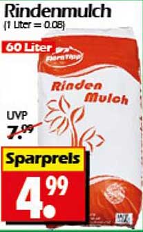 Rindenmulch 60 Liter