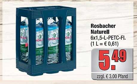 Rosbacher Naturell 6x1,5-L-PETC-FI