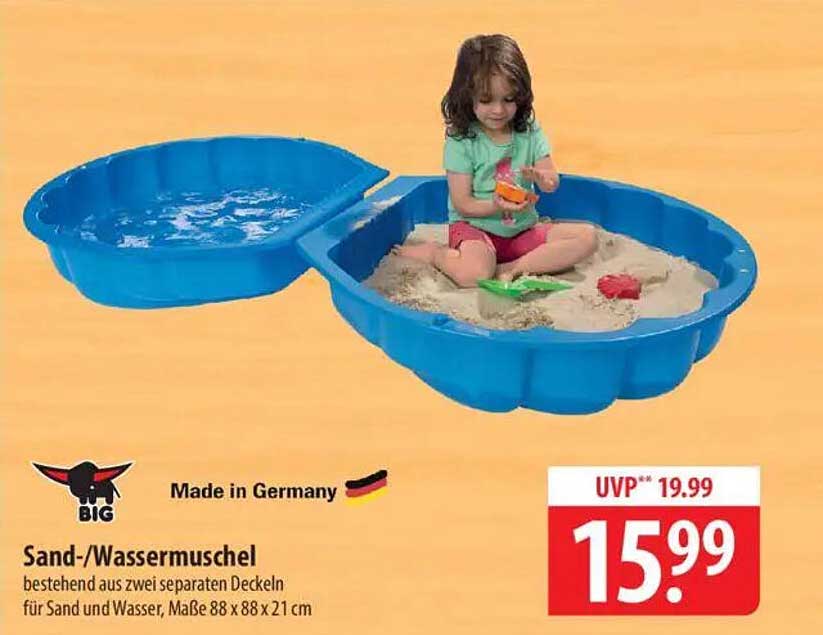 Sand-/Wassermuschel