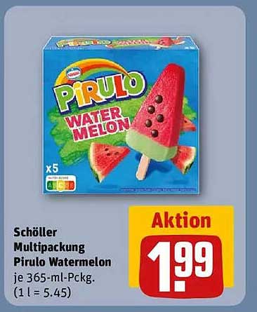 Schöller Multipackung Pirulo Watermelon