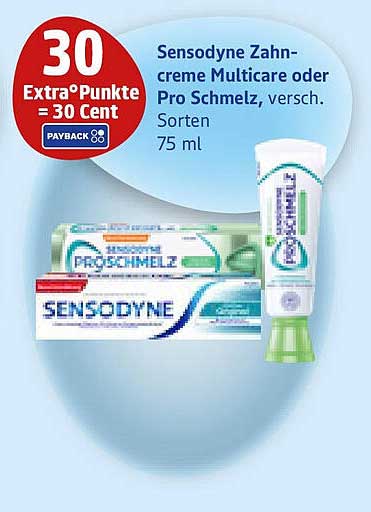 Sensodyne Zahncreme Multicare oder Pro Schmelz, 75 ml, verschiedene Sorten
