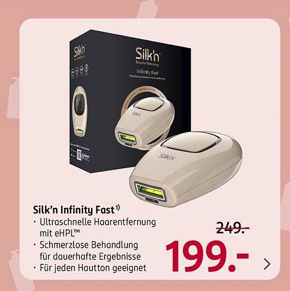 Silk’n Infinity Fast – Ultraschnelle Haarentfernung