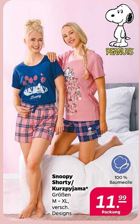 Snoopy Shorty/Kurzpyjama*