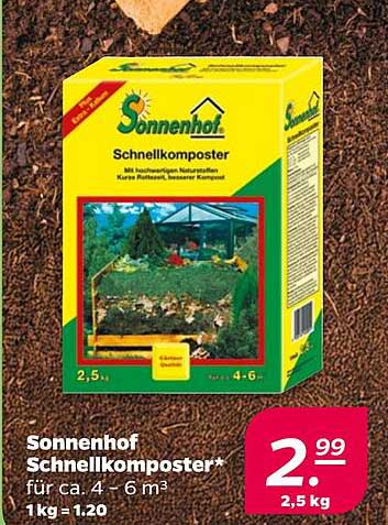 Sonnenhof Schnellkomposter 2,5 kg