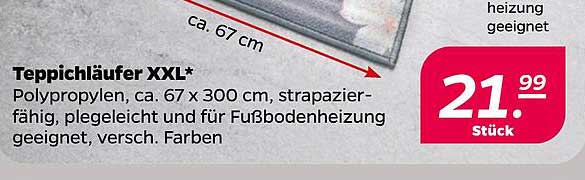 Teppichläufer XXL*