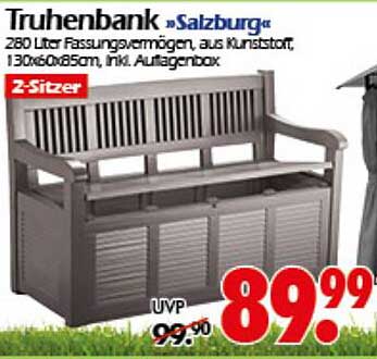 Truhenbank »Salzburg«