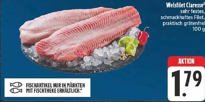 Welsfilet Claresse® - sehr festes, schmackhaftes Filet