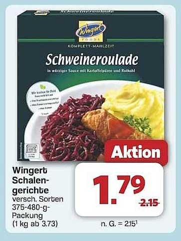 Wingert Schweineroulade in würziger Sauce