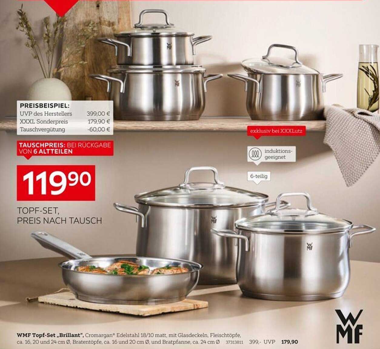 WMF Topf-Set "Brillant" 6-teilig