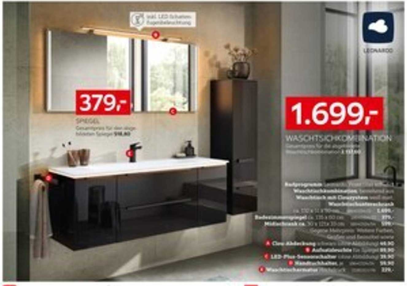 XXXLutz Waschtischkombination – Stilvolles Badezimmer-Upgrade