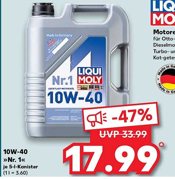 Liqui Moly 10w40 Nr 1