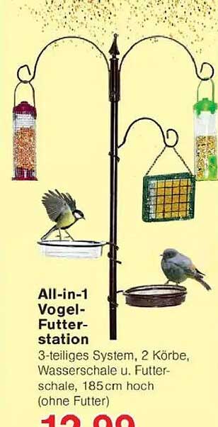 All-in-1 Vogel-Futterstation
