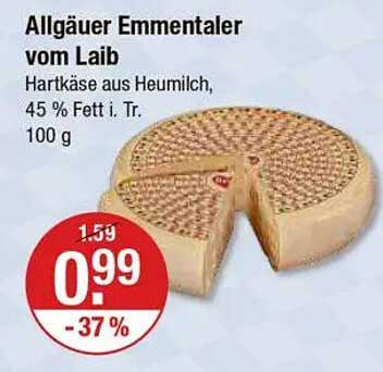 Allgäuer Emmentaler vom Laib