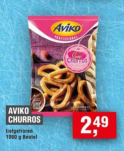 AVIKO Churros tiefgefroren 1000 g Beutel