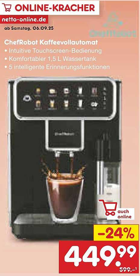 ChefRobot Kaffeevollautomat