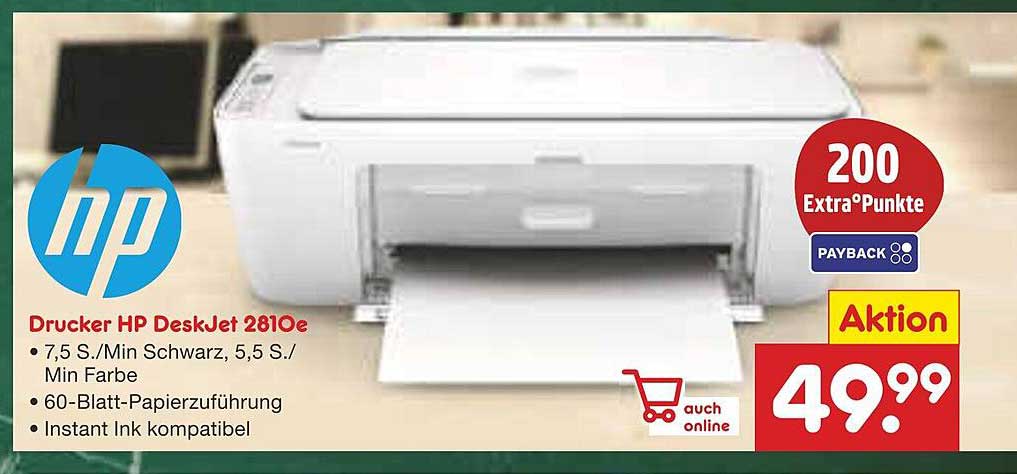 Drucker HP DeskJet 2810e