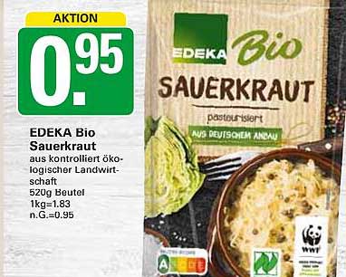 EDEKA Bio Sauerkraut 520g