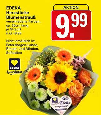 EDEKA Herzstücke Blumenstrauß