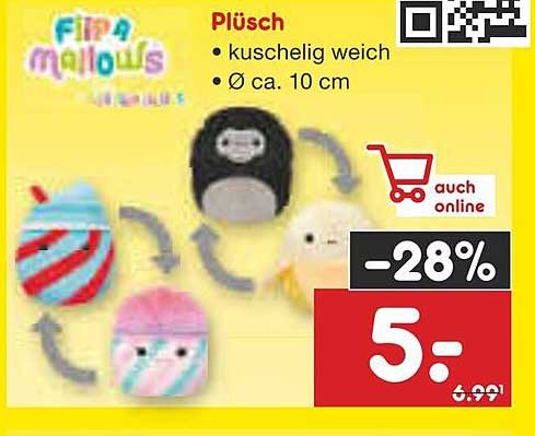 Flipa Mallows Plüschartikel – Kuschelige Freude für Groß und Klein