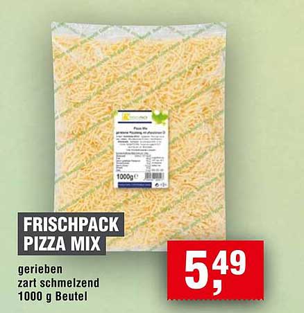 FRISCHPACK PIZZA MIX 1000 g Beutel