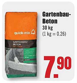 Gartenbau-Beton 30 kg - quick-mix