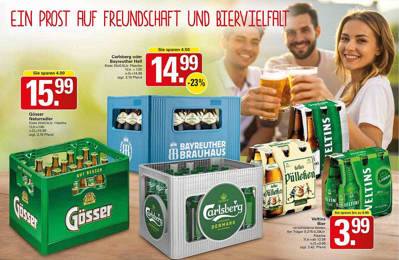 Gösser Naturradler - Kiste 20x0,5L Flasche