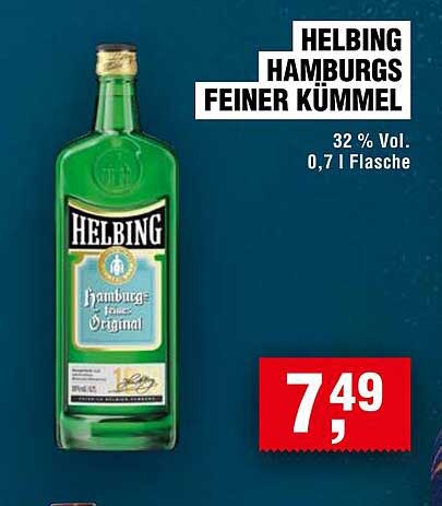 HELBING HAMBURGS FEINER KÜMMEL 0,7 L