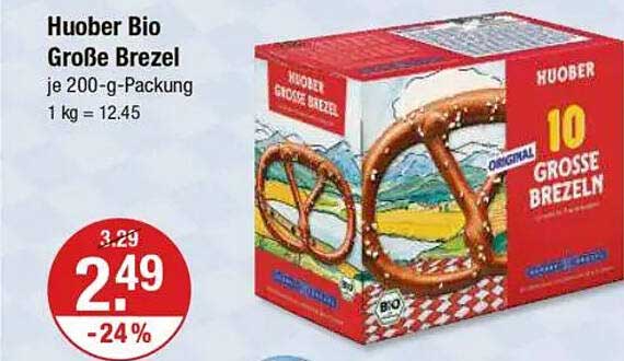 Huober Bio Große Brezel