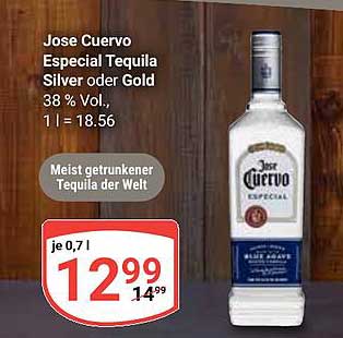 Jose Cuervo Especial Tequila Silver oder Gold - 0,7 l