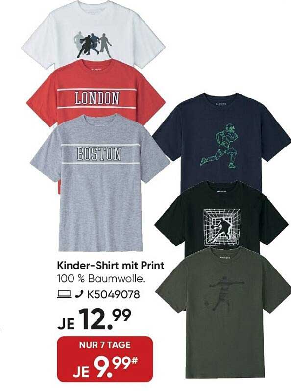 Kinder-Shirt mit Print