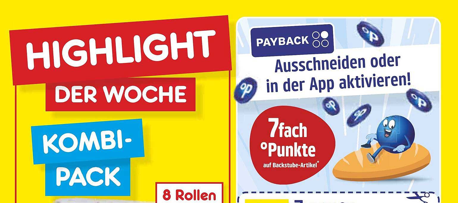Kombipack: 8 Rollen Küchentücher