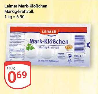 Leimer Mark-Klößchen - Markig-kraftvoll