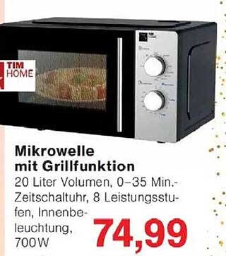 Mikrowelle mit Grillfunktion