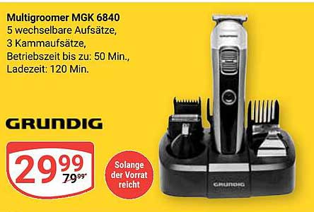 Multigroomer MGK 6840 von Grundig