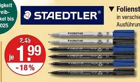 STAEDTLER Folienstifte in verschiedenen Ausführungen
