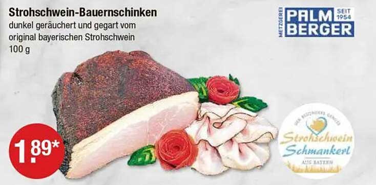 Strohschwein-Bauernschinken 100 g