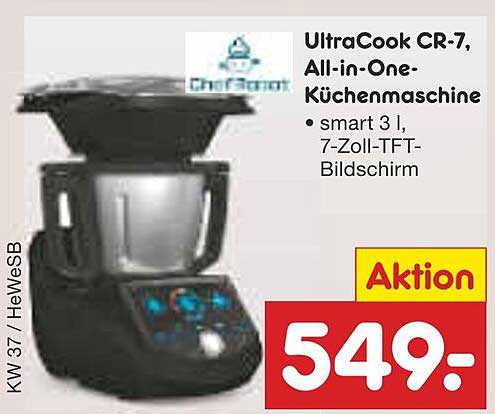 UltraCook CR-7, All-in-One-Küchenmaschine