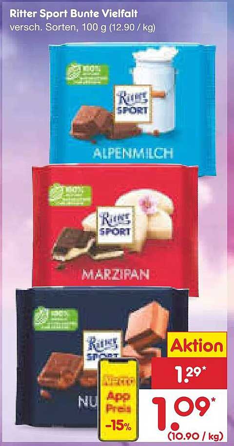 Ritter Sport Im Angebot Diese Woche