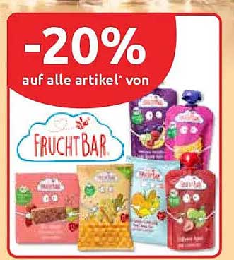 -20% auf alle Artikel von FRUCHTBAR