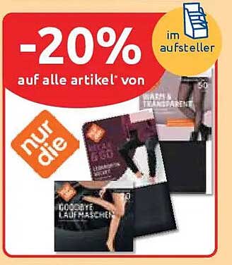 -20% auf alle Artikel von nur die