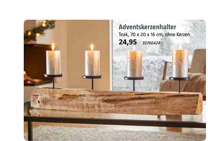 Adventskerzenhalter