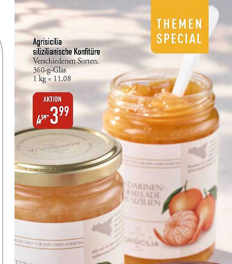 Agrisicilia silizilianische Konfitüre - Verschiedene Sorten