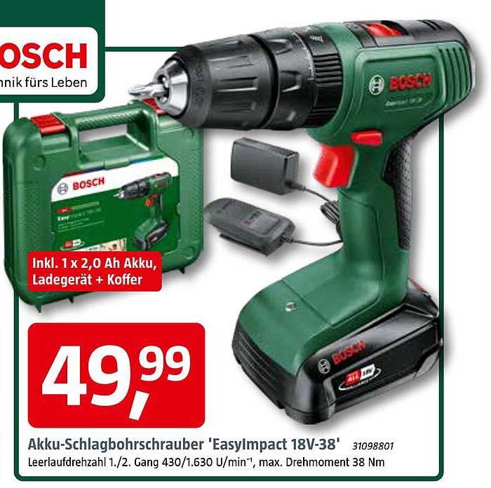 Akku-Schlagbohrschrauber 'Easylmpact 18V-38'