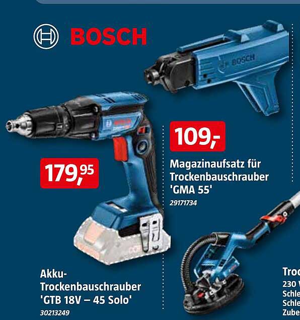 Akku-Trockenbauschrauber 'GTB 18V – 45 Solo'