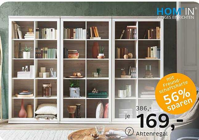 Aktenregal HOMIN – Mit 56% Rabatt